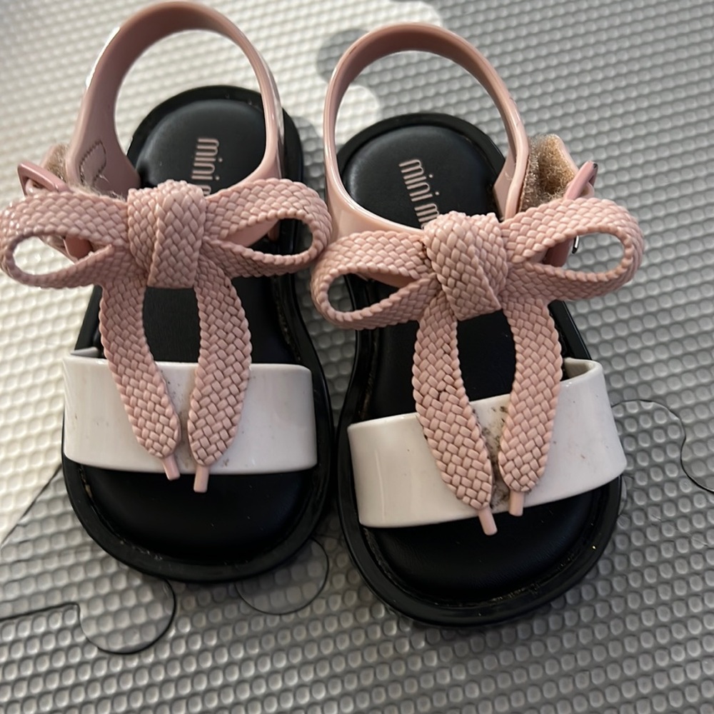 Mini Melissa baby/ toddler sandals